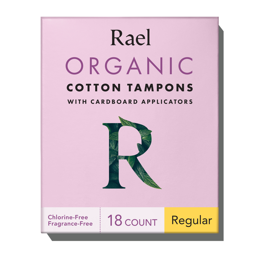 Regular Cardboard Applicator Tampons Made With Organic Cotton E8