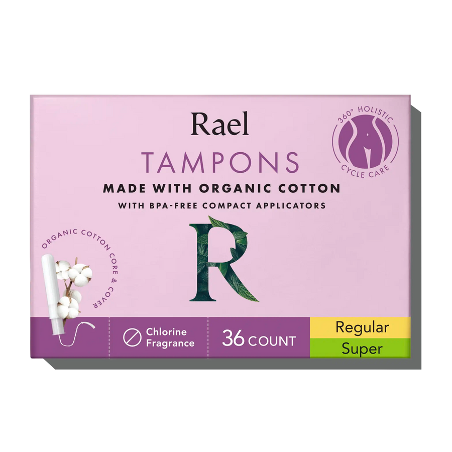 Compact Tampons Made With Organic Cotton Value Pack X3