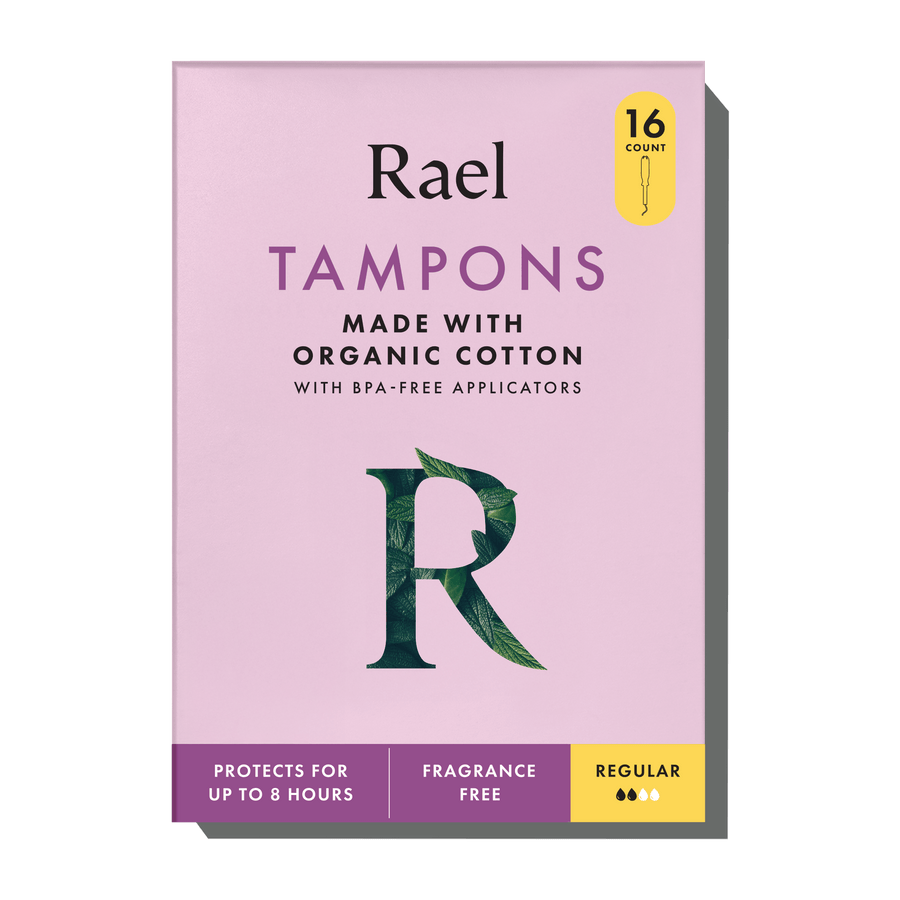 Regular Tampons Made With Organic Cotton X5