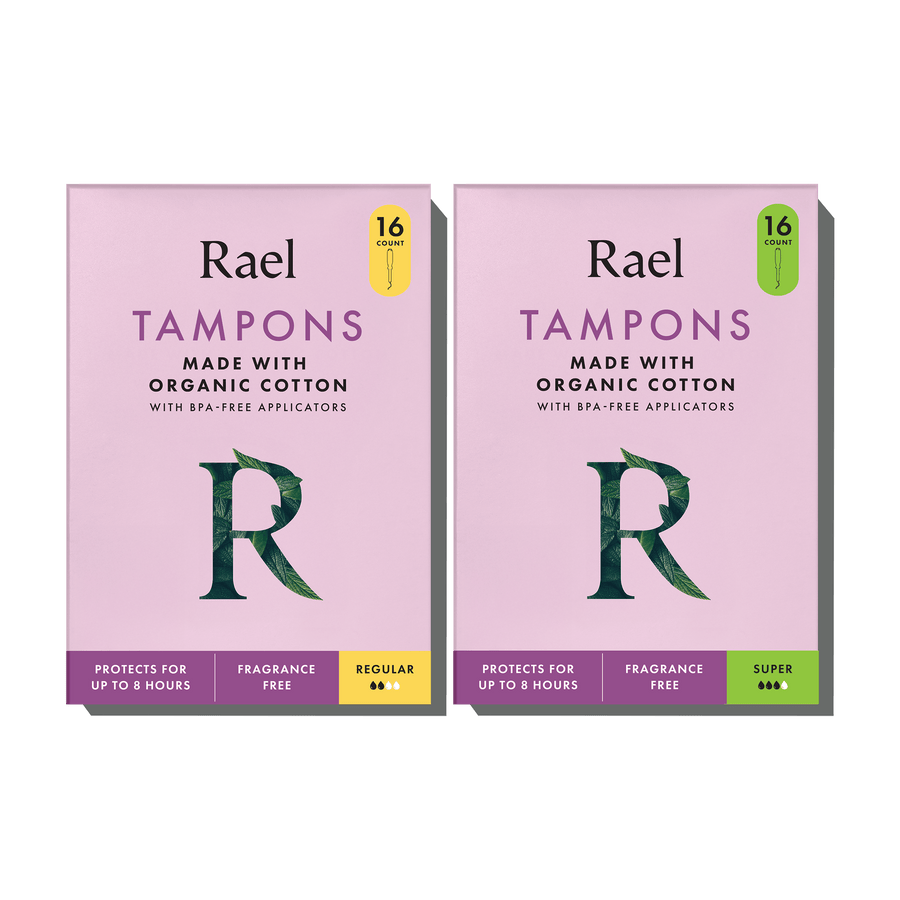 Tampon Variety Pack Made With Organic Cotton K6