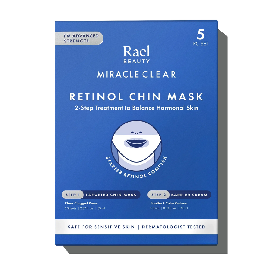 Miracle Clear Retinol Chin Mask 5-Pack Set N6